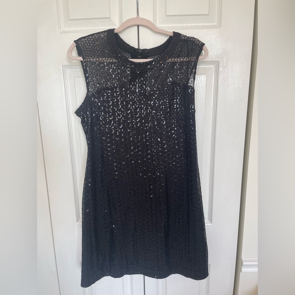 black dress